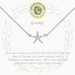 Spartina Sea La Vie Shine Starfish Necklace - Spartina