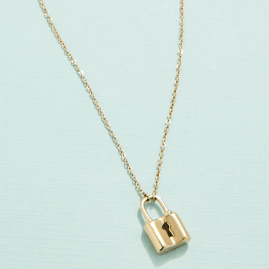 Spartina Splash Padlock Necklace - Spartina