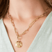 Spartina Splash Sand Dollar Charm Necklace - Spartina