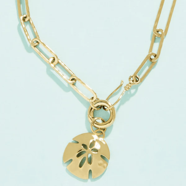 Spartina Splash Sand Dollar Charm Necklace - Spartina