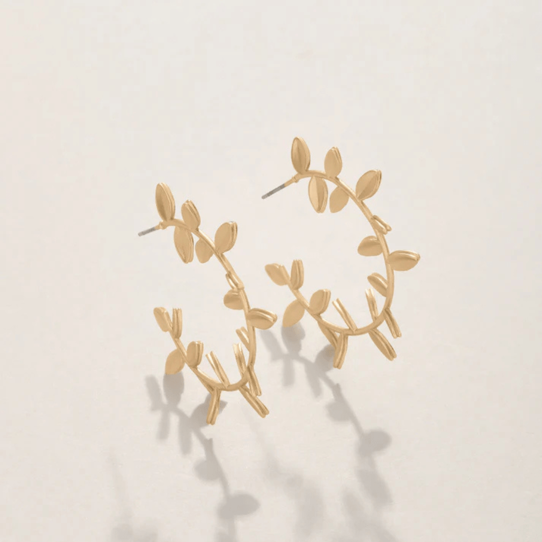Spartina Wildwood Hoop Earrings - Gold - Spartina