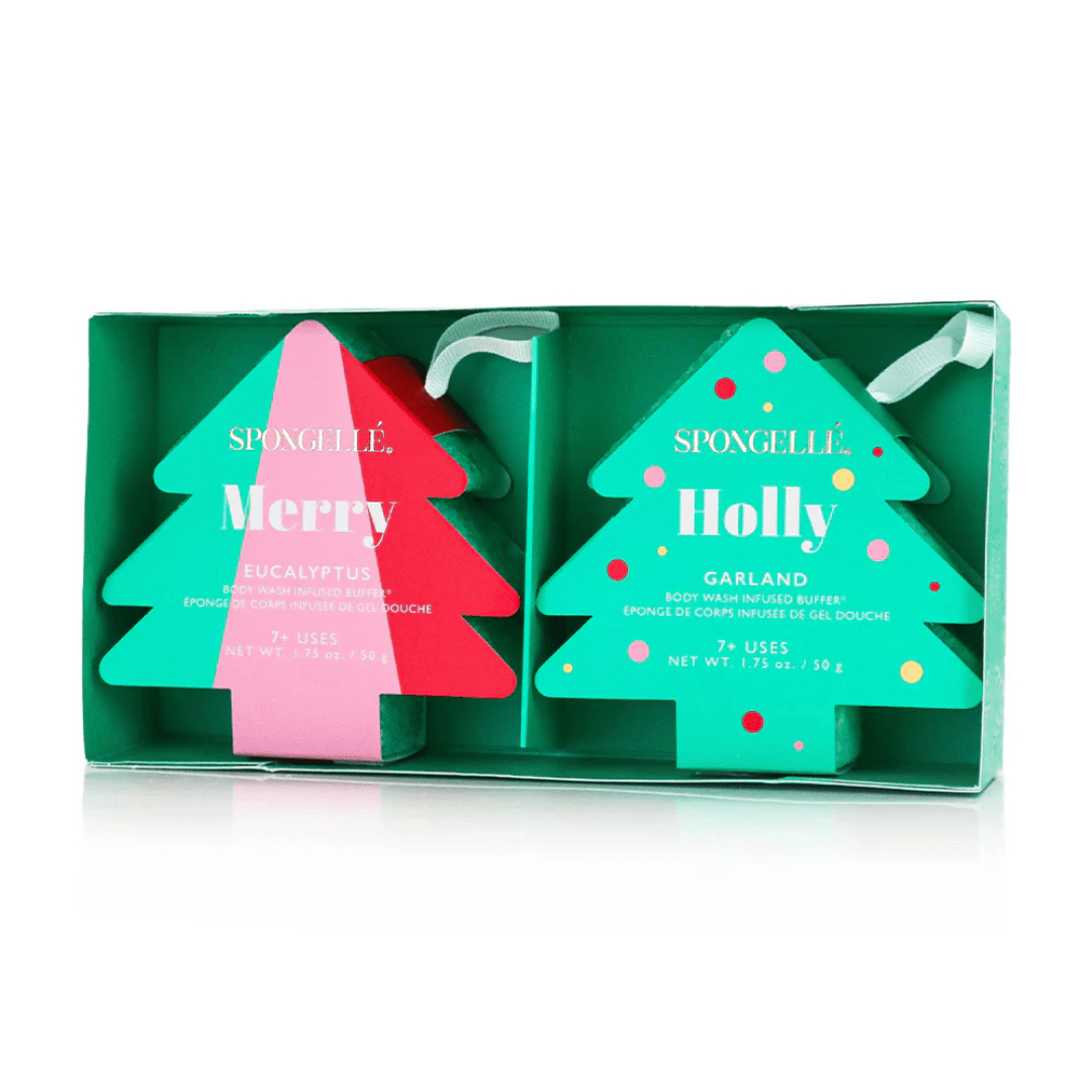 Spongelle Happy Holidays Holiday Tree Gift Set - Spongelle