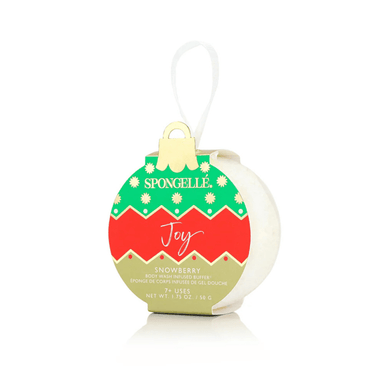 Spongelle Holiday Ornament Buffer - Spongelle