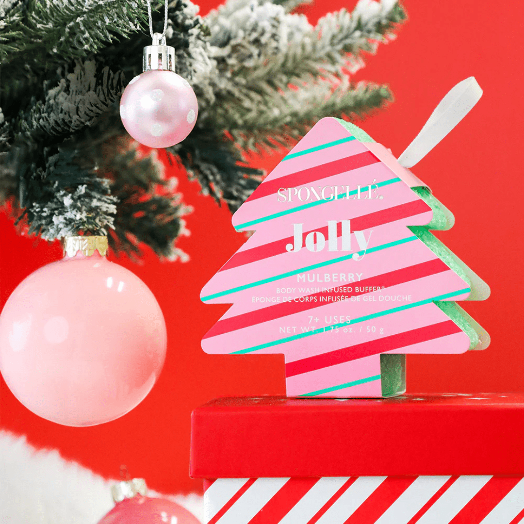 Spongelle Holiday Tree Buffer - Spongelle
