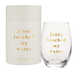 Stemless Wine Glass - Santa Barbara Design Studio