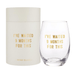 Stemless Wine Glass - Santa Barbara Design Studio