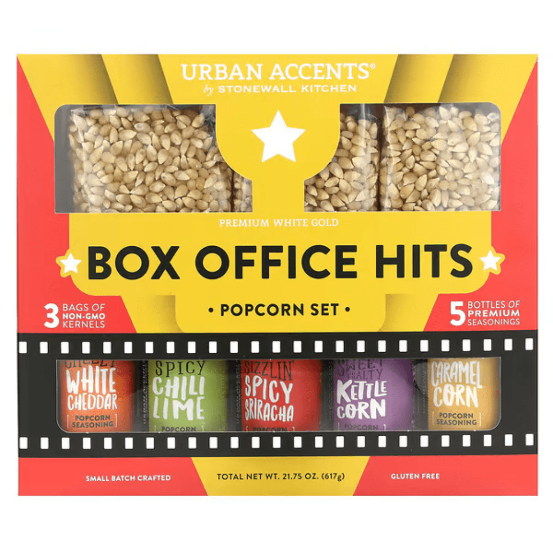 Stonewall Kitchen Box Office Hits Popcorn Set - Stonewall Kitchen