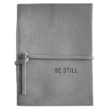 Suede Journal - Be Still - Santa Barbara Design Studio
