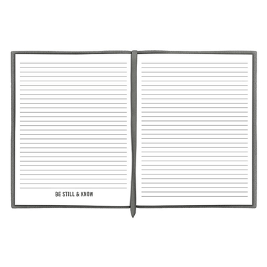 Suede Journal - Be Still - Santa Barbara Design Studio