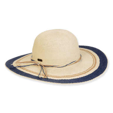 Sun 'n' Sand Beige Toyo Floppy Hat - Brim 4.5" - Sun 'N' Sand Accessories