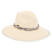 Sun 'n' Sand Blue Paperbraid Safari Hat - Brim 4" - Sun 'N' Sand Accessories