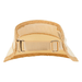Sun 'n' Sand Ivory Raffia/Paperbraid Visor - Brim 4.5" - Sun 'N' Sand Accessories