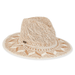 Sun 'n' Sand Tan Paper Straw Safari Hat - Brim 3.5" - Sun 'N' Sand Accessories