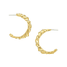 Susan Shaw Gold Large Shrimp Hoop Earrings - Susan Shaw