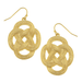 Susan Shaw Gold Love Knot Earrings - Susan Shaw