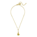 Susan Shaw Gold Oyster Shell Paperclip Necklace - Susan Shaw