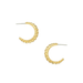 Susan Shaw Gold Small Shrimp Hoop Earrings - Susan Shaw