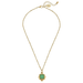 Susan Shaw Gold Square Necklace - Susan Shaw