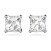 Swarovski Attract Studs - Silver - Swarovski