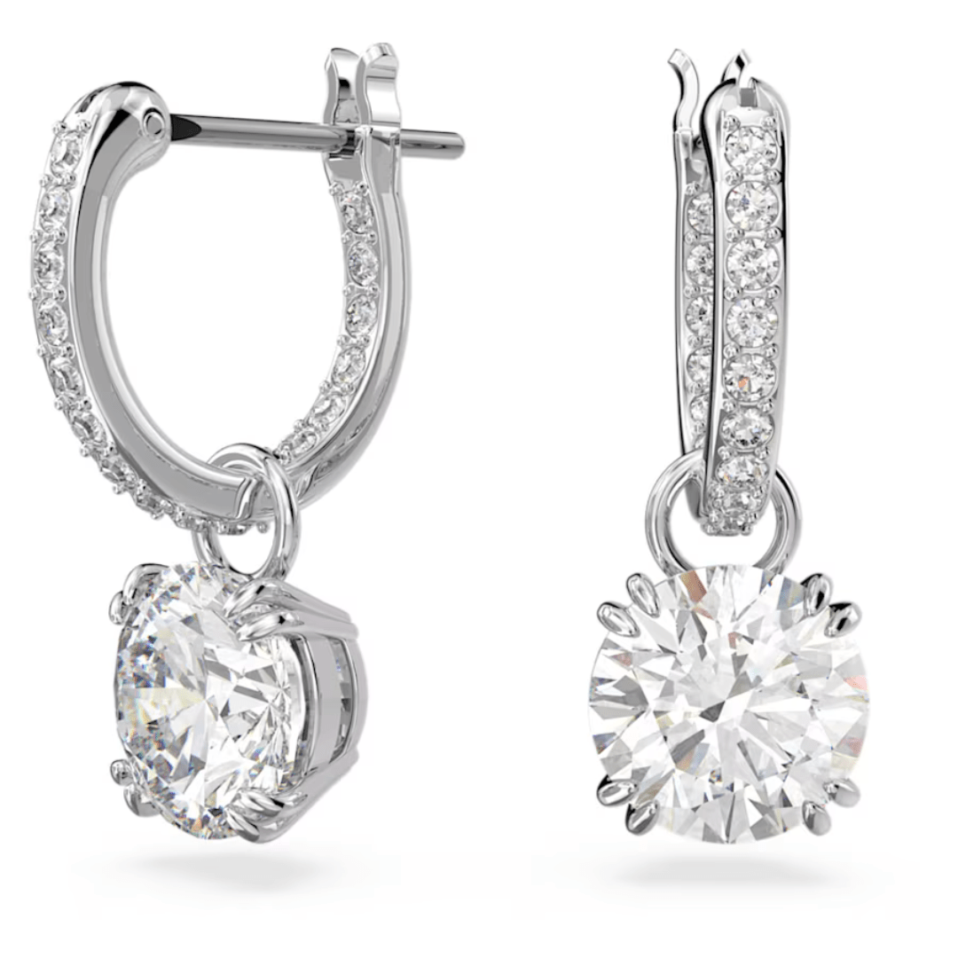 Swarovski Constella Drop Earrings - Silver - Swarovski
