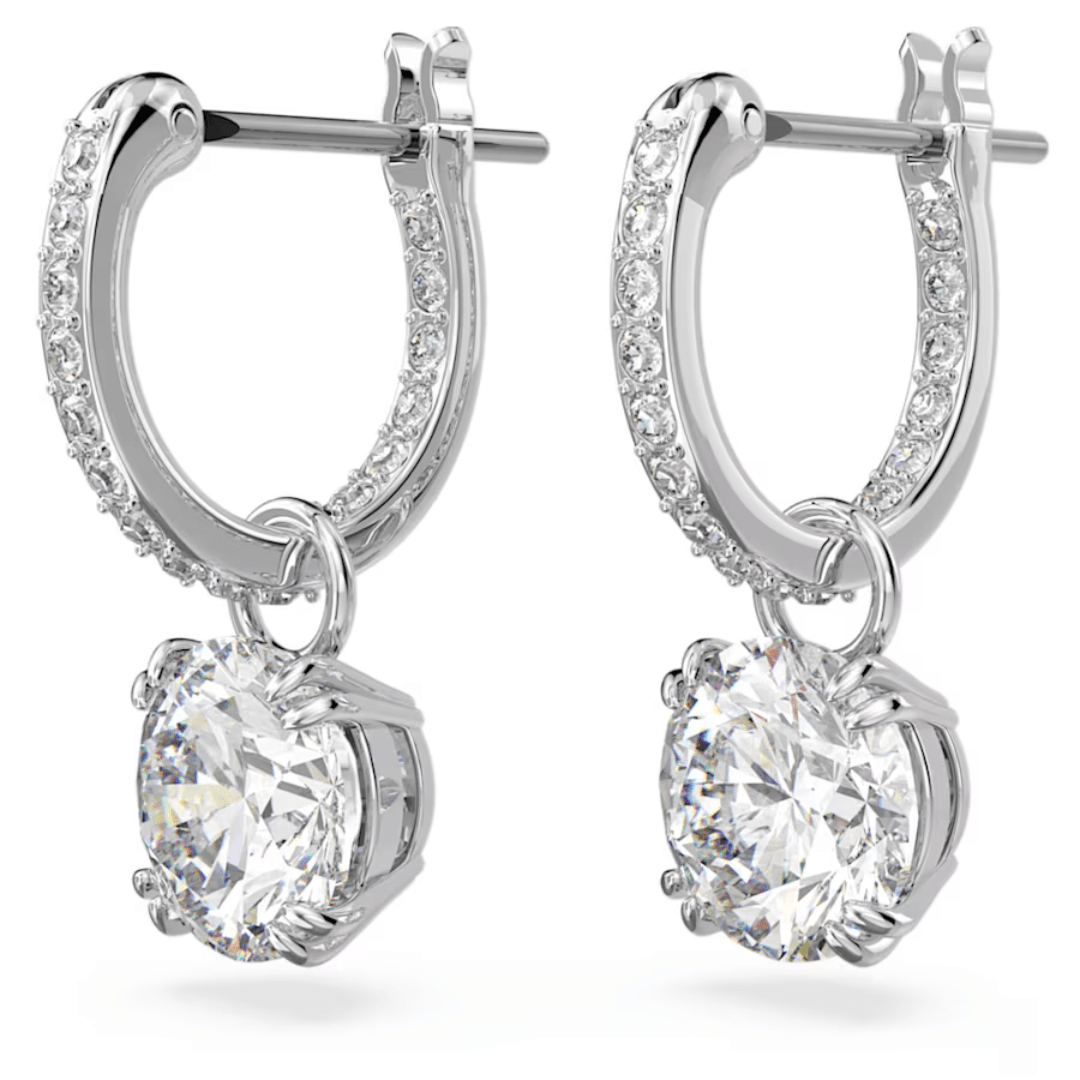Swarovski Constella Drop Earrings - Silver - Swarovski