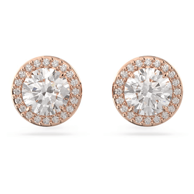Swarovski Constella Pave Studs - Rose Gold - Swarovski