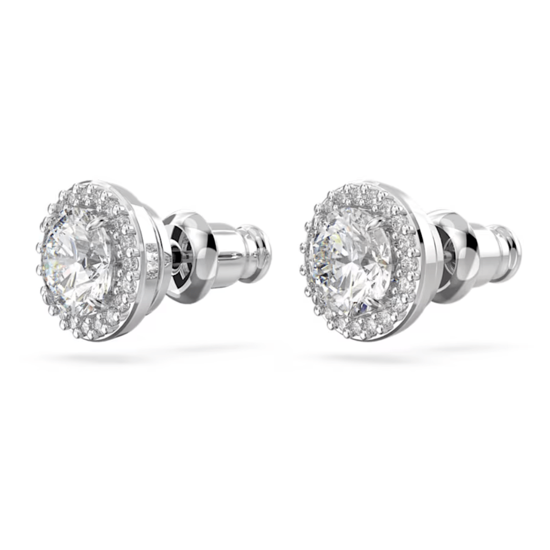 Swarovski Constella Pave Studs - Silver - Swarovski