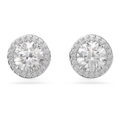 Swarovski Constella Pave Studs - Silver - Swarovski