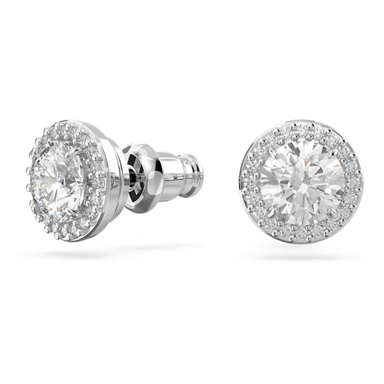 Swarovski Constella Pave Studs - Silver - Swarovski