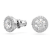 Swarovski Constella Pave Studs - Silver - Swarovski