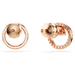 Swarovski Constella Stud Earrings - White/Rose Gold - Swarovski