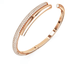 Swarovski Dextera Bangle - Crystal/Rose Gold - Medium - Swarovski