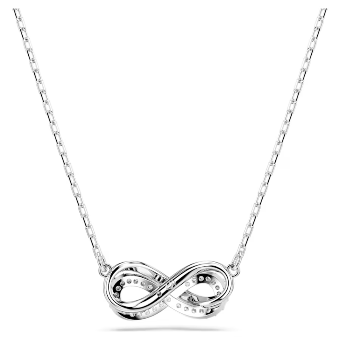 Swarovski Hyperbola Pendant Pave Infinity - Silver - Swarovski