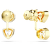 Swarovski Imber Jacket Earrings - White/Gold - Swarovski