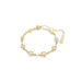 Swarovski Imber Tennis Bracelet - White/Gold Medium - Swarovski