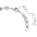 Swarovski Matrix Tennis Bracelet - Baguette Cut - White/Rhodium - Swarovski