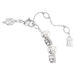 Swarovski Matrix Tennis Bracelet - Pearl/Crystal/Rhodium - Swarovski