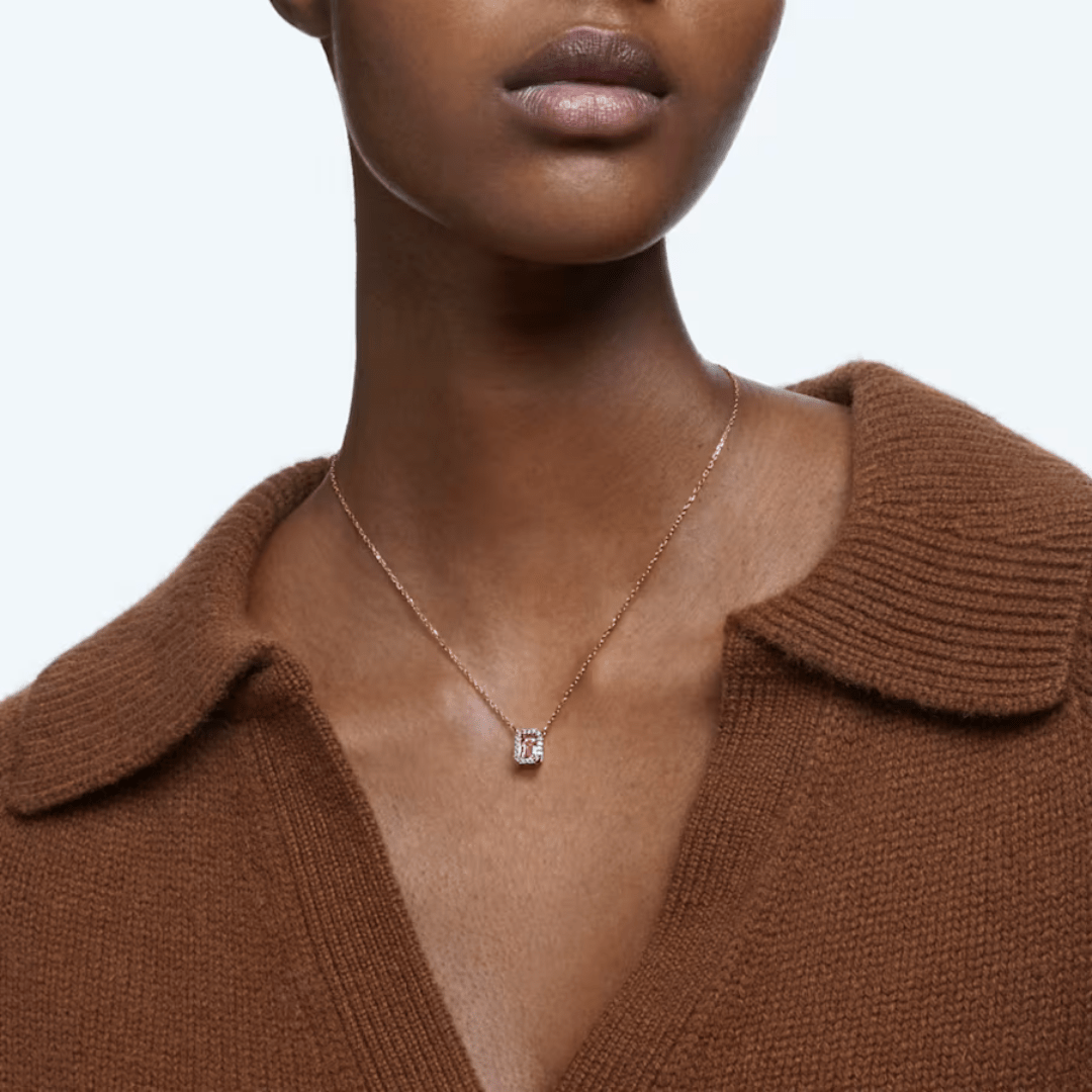 Swarovski Millenia Necklace - Rose Gold/Pink - Swarovski