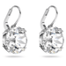 Swarovski Millenia Round Drop Earrings - Silver - Swarovski