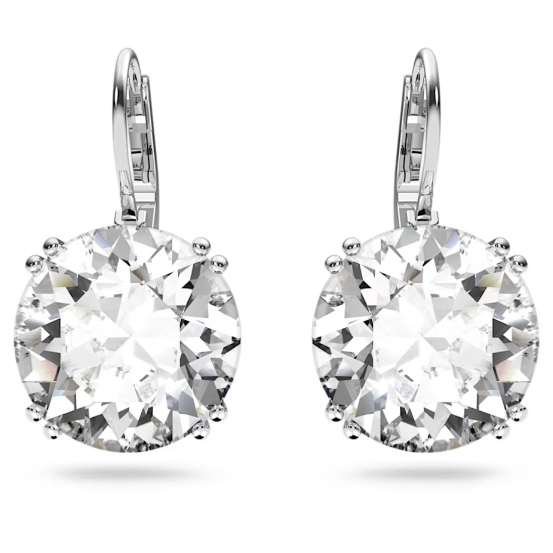 Swarovski Millenia Round Drop Earrings - Silver - Swarovski