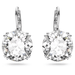 Swarovski Millenia Round Drop Earrings - Silver - Swarovski
