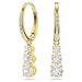 Swarovski Stilla Attract Hoop Earrings - Swarovski