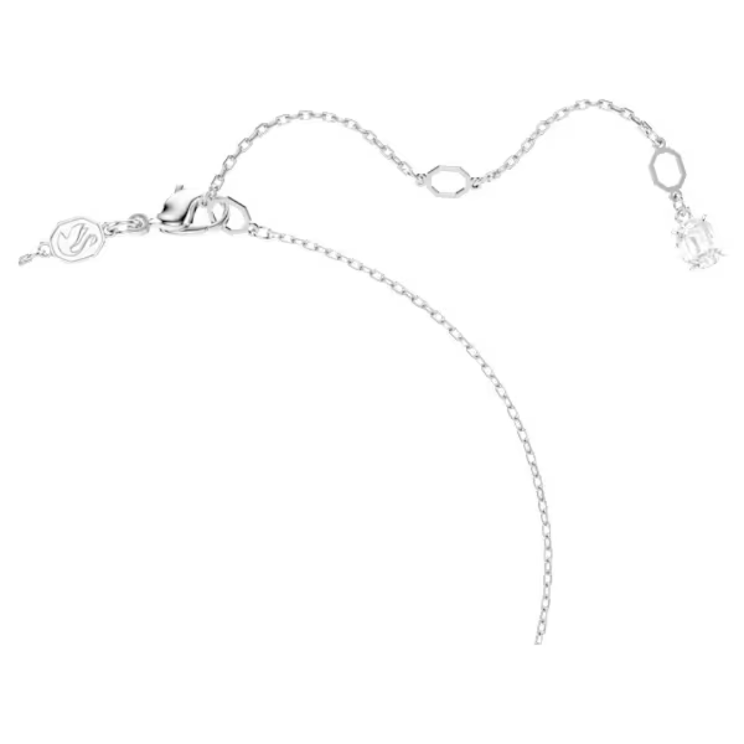 Swarovski Stilla Attract Pendant - White/Rhodium - Swarovski