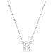 Swarovski Stilla Attract Pendant - White/Rhodium - Swarovski