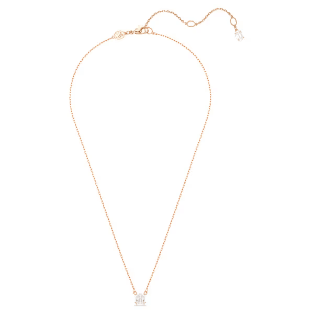 Swarovski Stilla Attract Pendant - White/Rose Gold - Swarovski