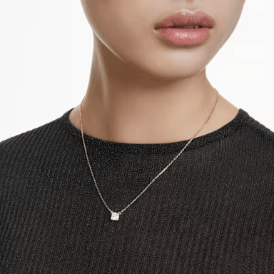 Swarovski Stilla Attract Pendant - White/Rose Gold - Swarovski