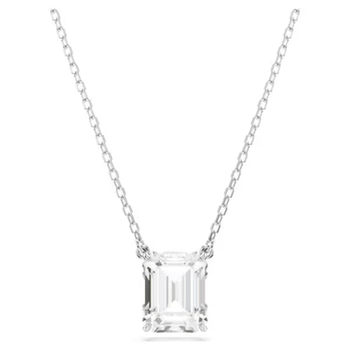 Swarovski Stilla Pendant - White/Rhodium - Swarovski