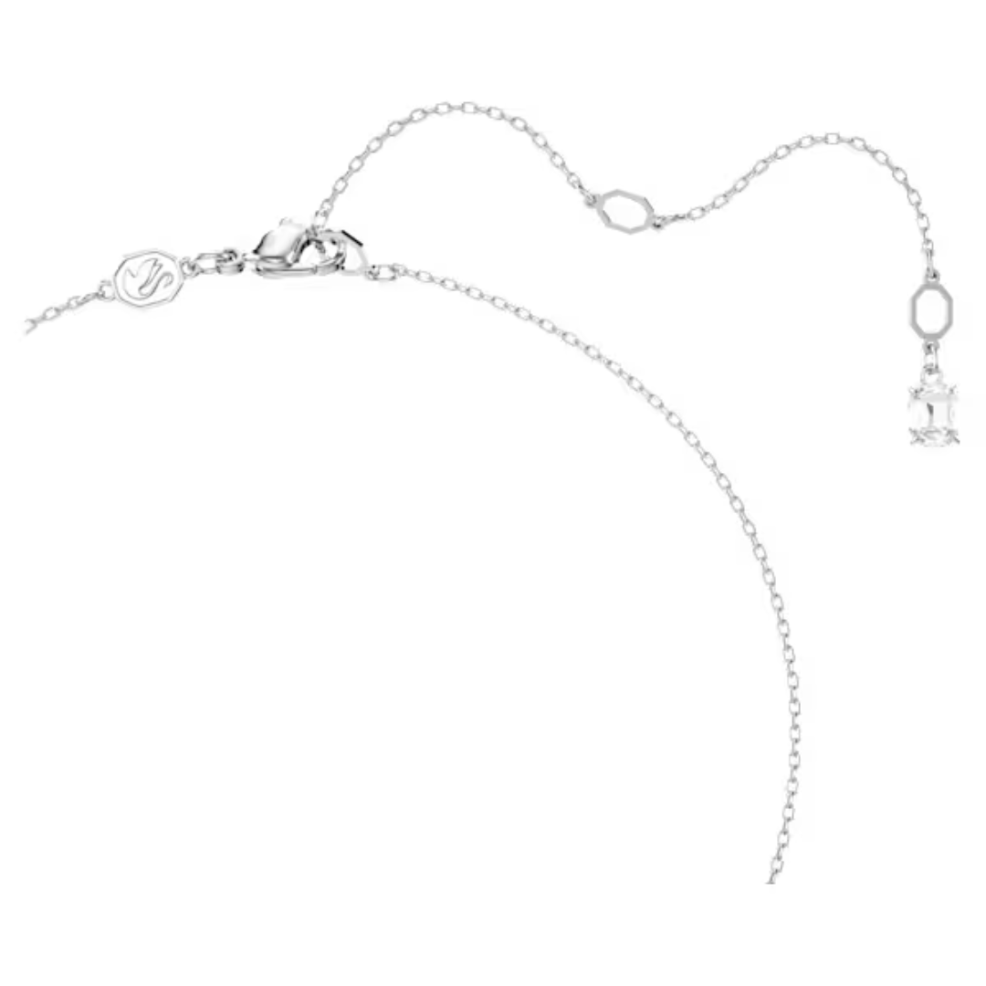 Swarovski Stilla Pendant - White/Rhodium - Swarovski