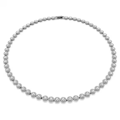 Swarovski Una Angelic Necklace - White/Rhodium - Swarovski
