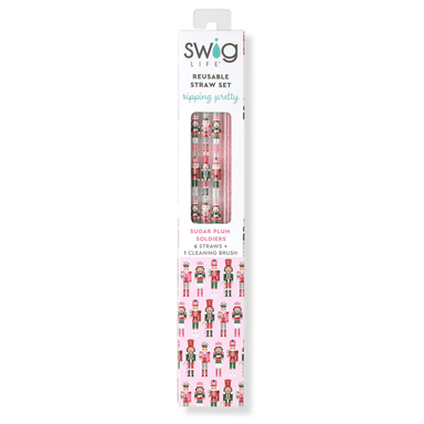 Swig Christmas Reusable Straw Set - Swig